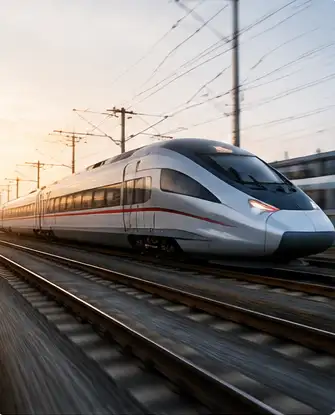 High speed rail transportation system